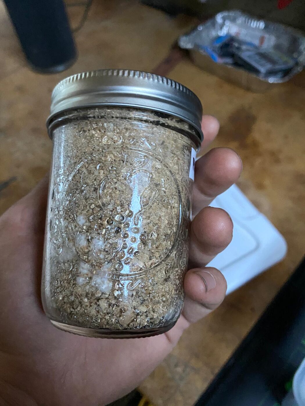 Early days, one jar at a time.