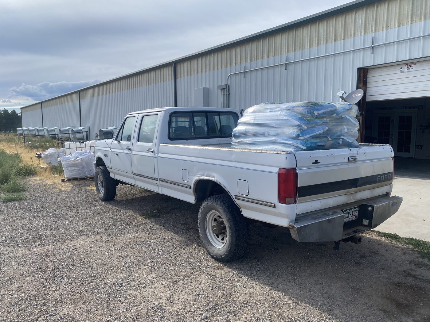 Loaded up and out the door.