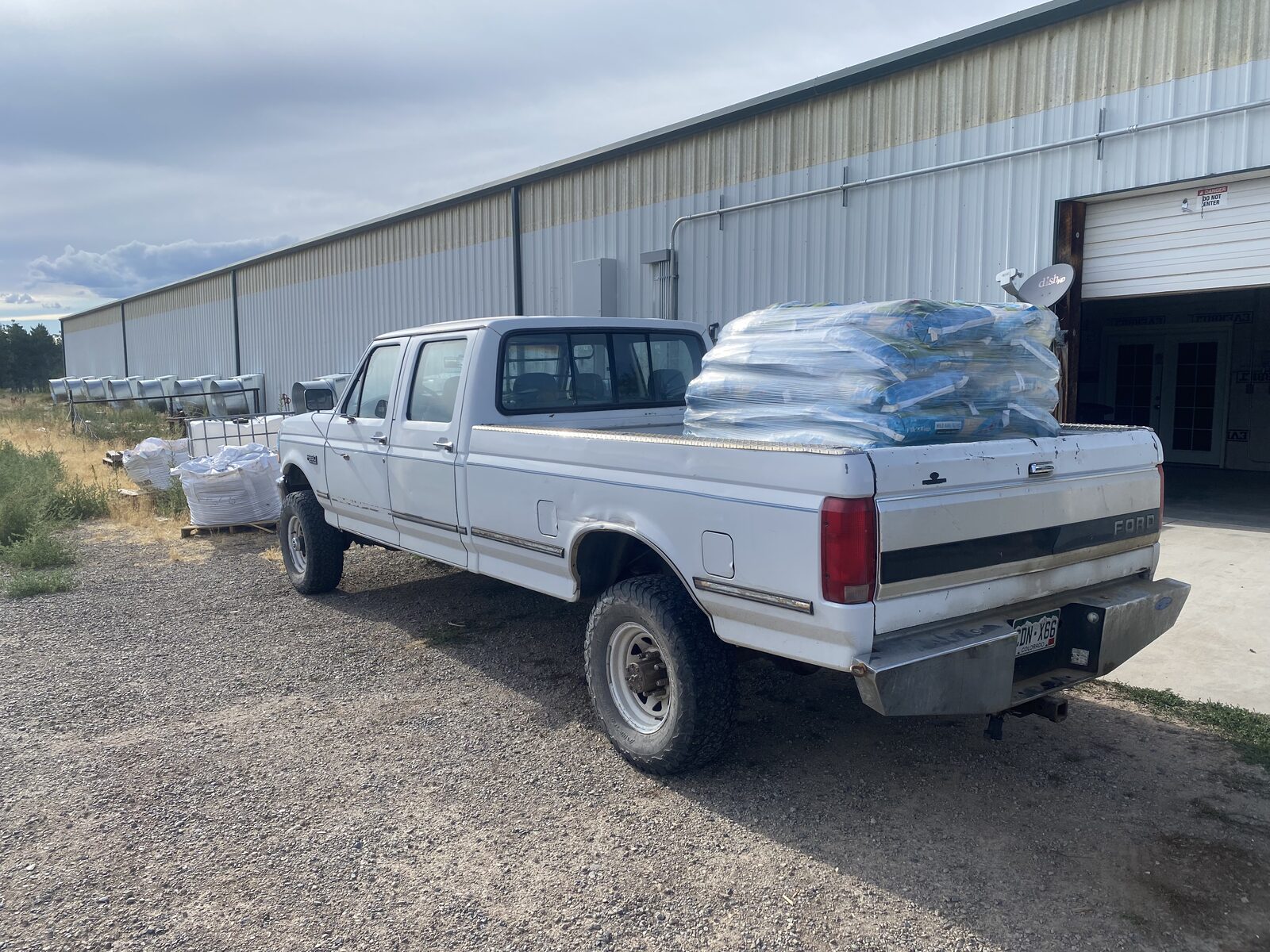 Loaded and headed out.